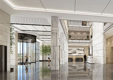 广东海龙建筑科技 珠海基地研发楼装修设计 11142.43㎡办公楼